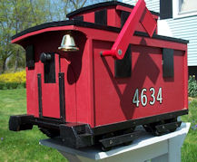 caboose mailbox