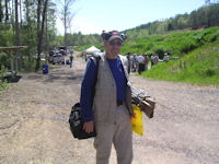 Robert Moore at 2008 IDPA match